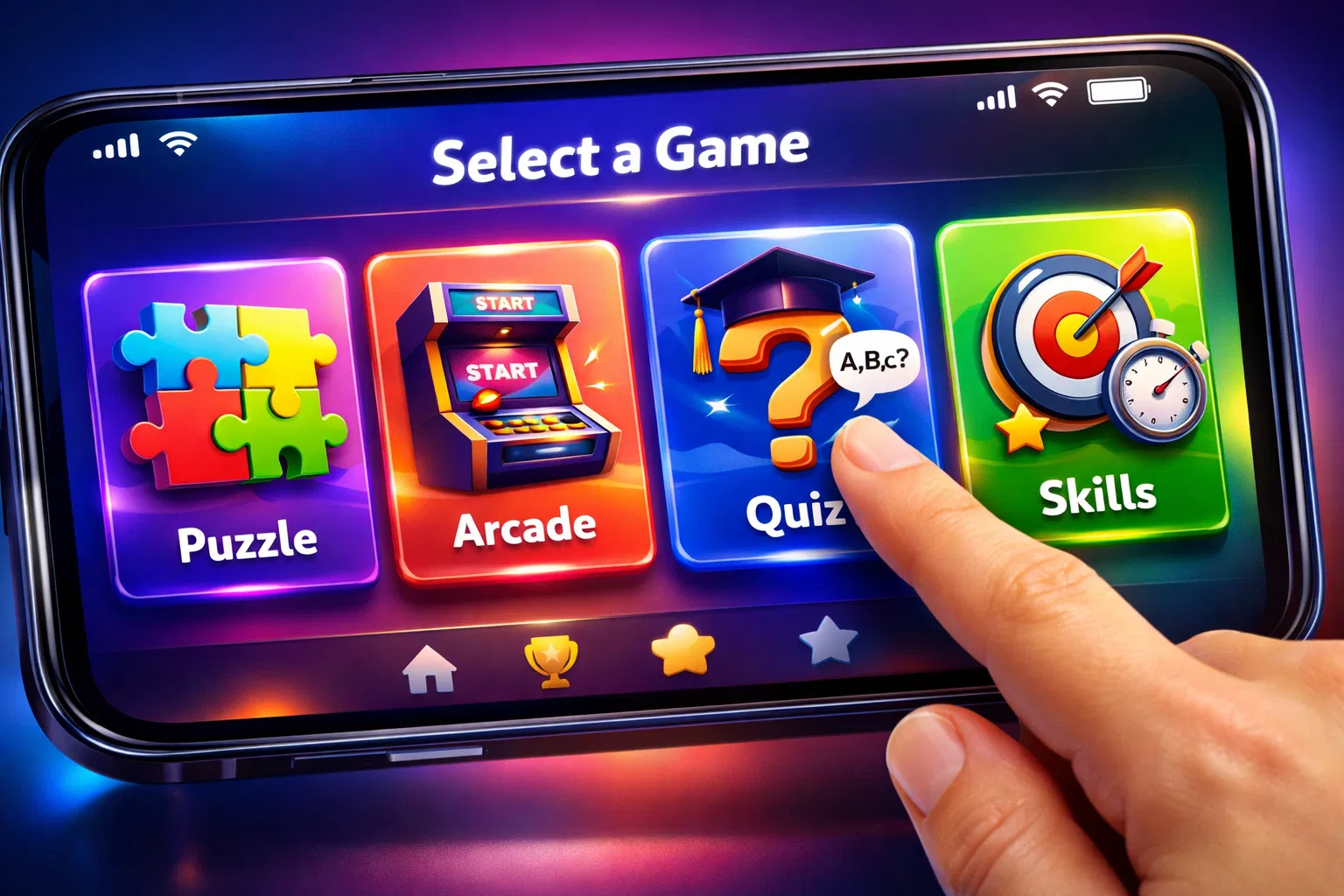 اختر اللعبة